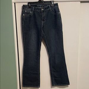 Massini Women's Deep Indigo Boot Cut Jeans